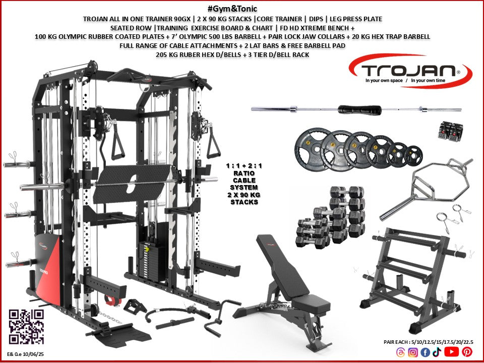 90XPRO All – In – One Trainer Gym&Tonic Pack